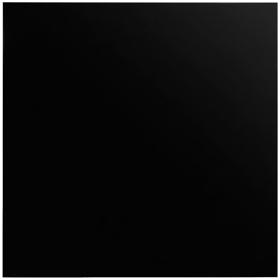 Vloerplaat glas 6MM - vierkant L80 x B80cm (BLACK)