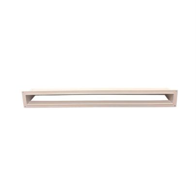 Convectierooster 800x60mm wit FRAMELESS
