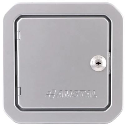 Inspectieluik 140x140 mm (ZILVER) - KEY