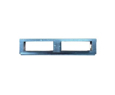 Koppelstuk FRAMELESS 400x60 mm 90° 2x150x50