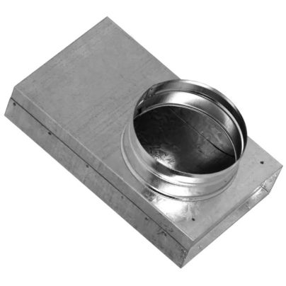 Koppelstuk 90° 150Ø mm - 150 x 50 mm