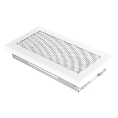 Ventilatierooster 10x20 cm (WIT)