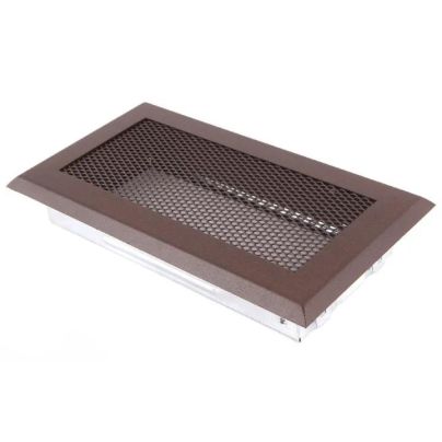 Ventilatierooster 10x20 cm (GLITTERBRUIN)