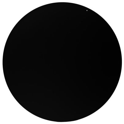 Vloerplaat staal 2MM - rond Ø60 cm zwart