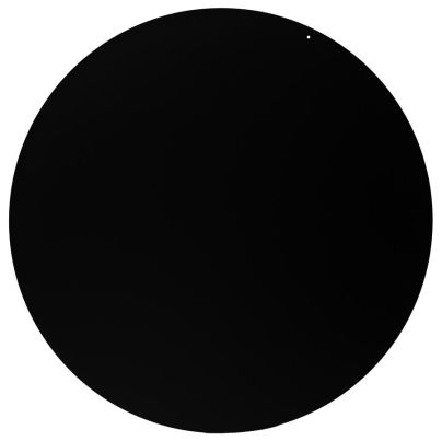 Vloerplaat staal 2MM - rond Ø90 cm zwart