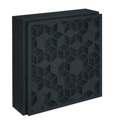 DEVAUX | Akoestische kubus | decor metaal HEXA ANTRACIET