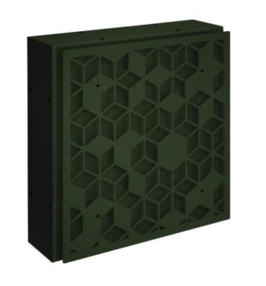 DEVAUX | Akoestische kubus | decor metaal HEXA GROEN