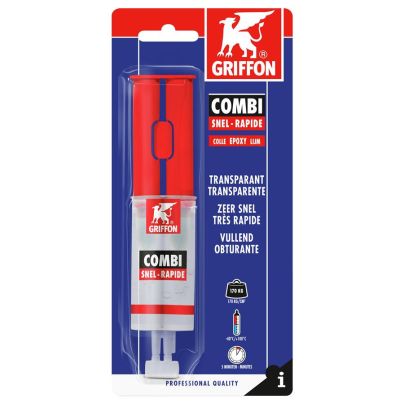 Griffon | Combi Rapid 2-componenten epoxylijm constructielijm | 24ML