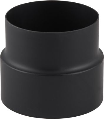 Verloop Ø150 > Ø200 | 2 mm dikwandig staal zwart