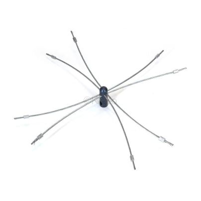 PowerHead met staalkabel (L) - Buttonlock