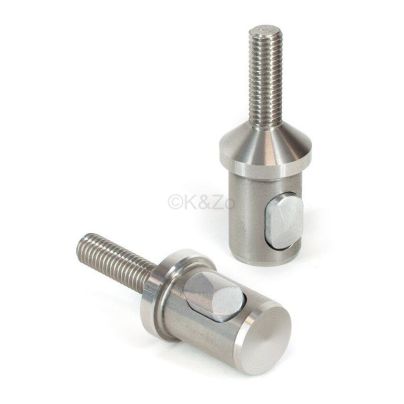 Adapter Buttonlock (M) naar M8 (M)