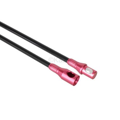 Power veegstok flexibel 1m 10mm roze - Buttonlock