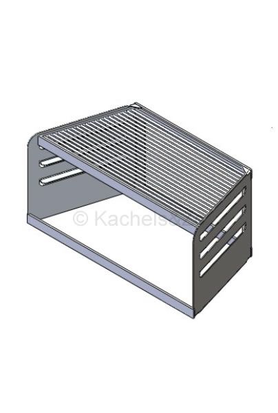Heavy Duty 16 Inch Rooster, Kasteel Front en Aspan Set | Kasteel Fire Front Fret Mat Zwart | Voor Fireback