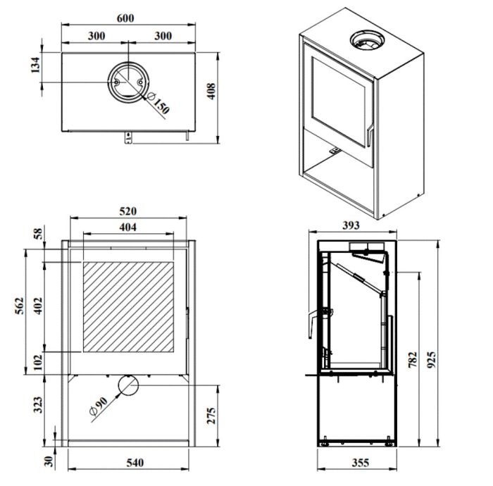 Woody Houtkachel Ecodesign 8kW kopen?